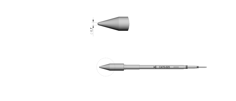 C470025 - Cartridge for T470 Comfort handpiece